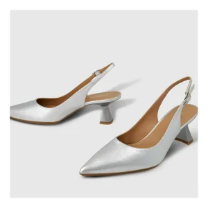 Best Sale Zapatos De Salón Plateados Kal4420 Mujer Zapatos De Salón