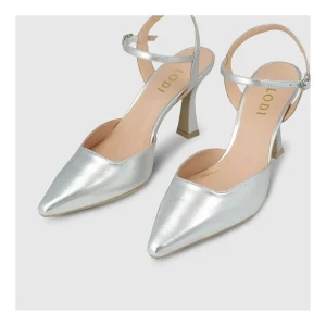 Discount Zapatos De Salón Plateados Mideri Mujer Zapatos De Salón