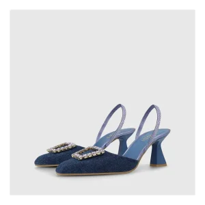 Outlet Zapatos De Salón Vaqueros Asires Mujer Zapatos De Salón